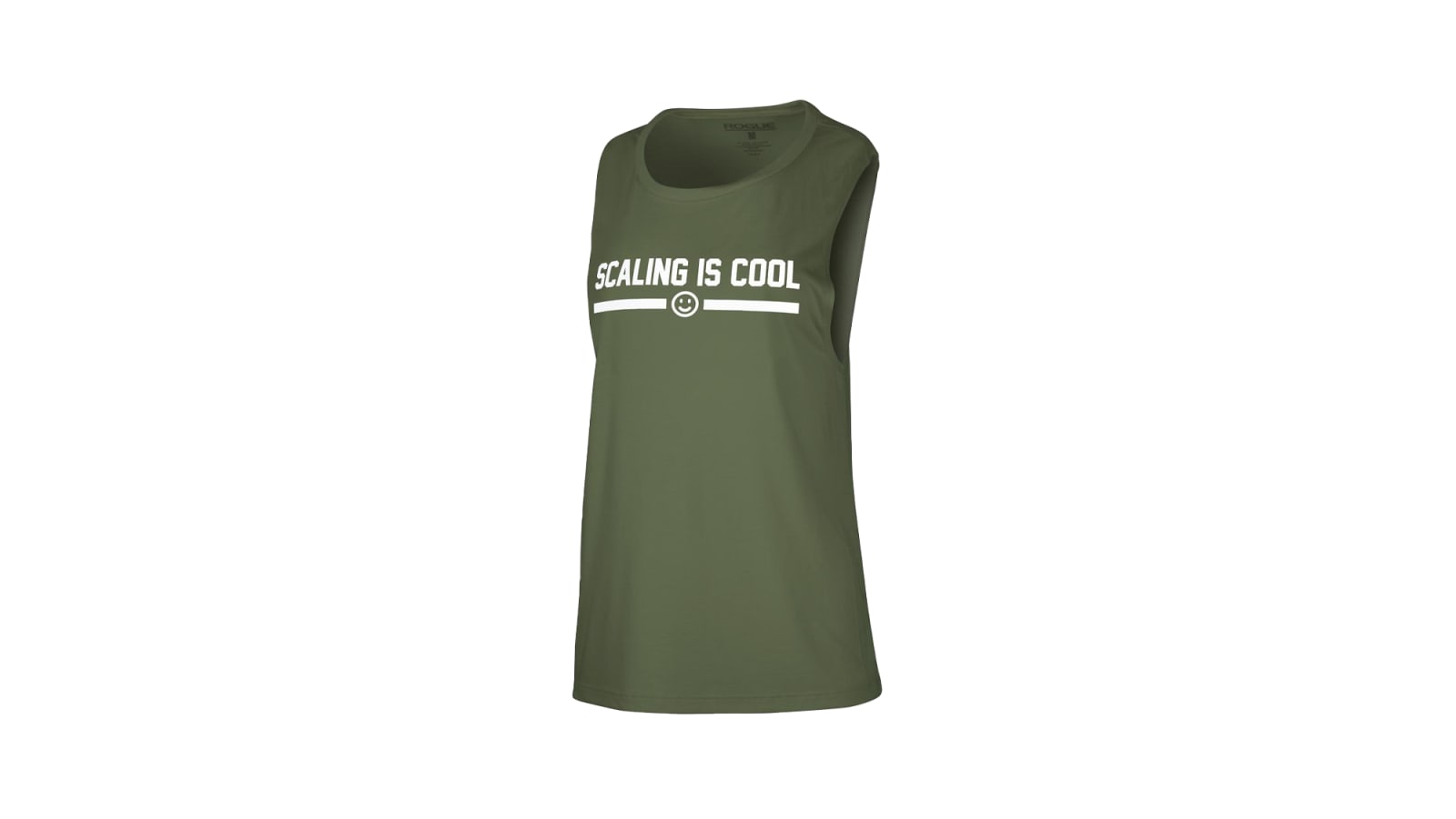 Linchpin Scaling is Cool Women's Muscle Tank Green Rogue Fitness